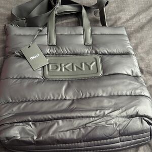 DKNY Black Quilted Bag